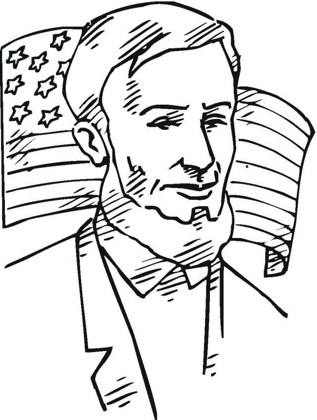 Coloring Pages Of Abraham Lincoln 10