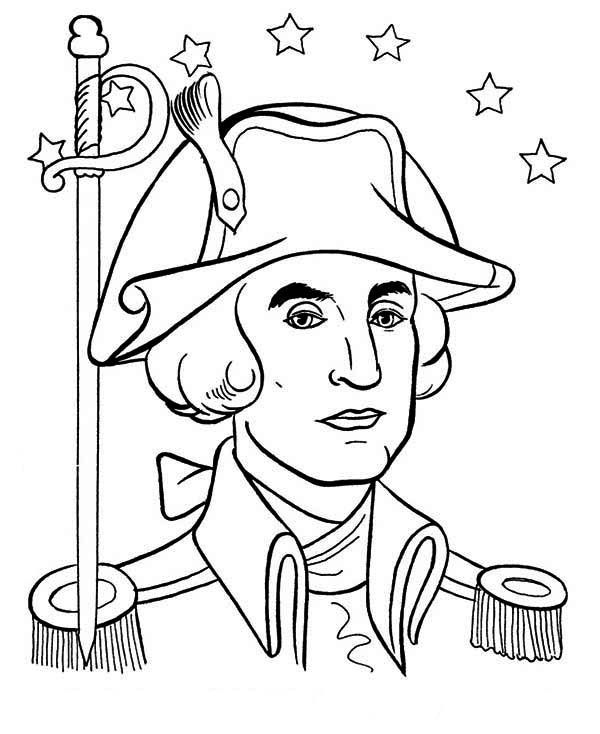 Free George Washington Coloring Pages