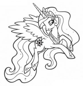 Princess Celestia Coloring Pages - Best Coloring Pages For Kids