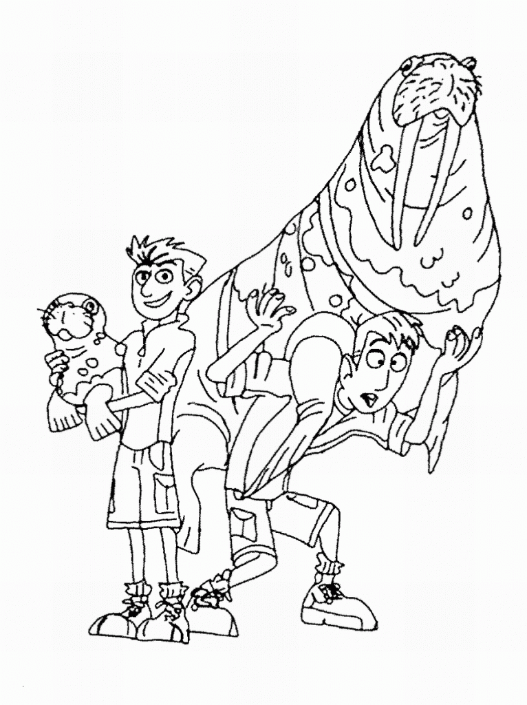 Wild Kratts Printable Coloring Pages