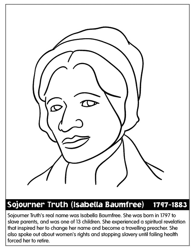 Free Printable Famous African American Coloring Pages