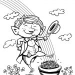 Leprechaun Coloring Pages For Free