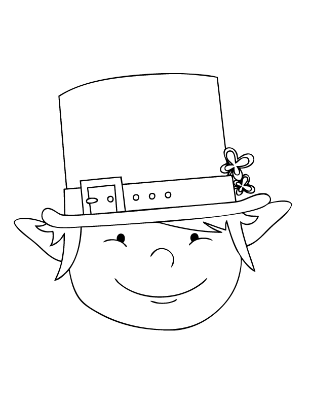 Leprechaun Coloring Pages Free Printable