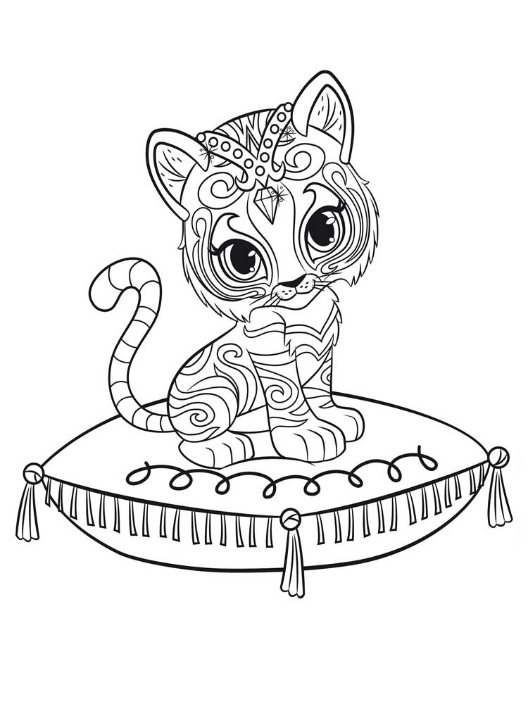 Shimmer and Shine Coloring Pages Best Coloring Pages For