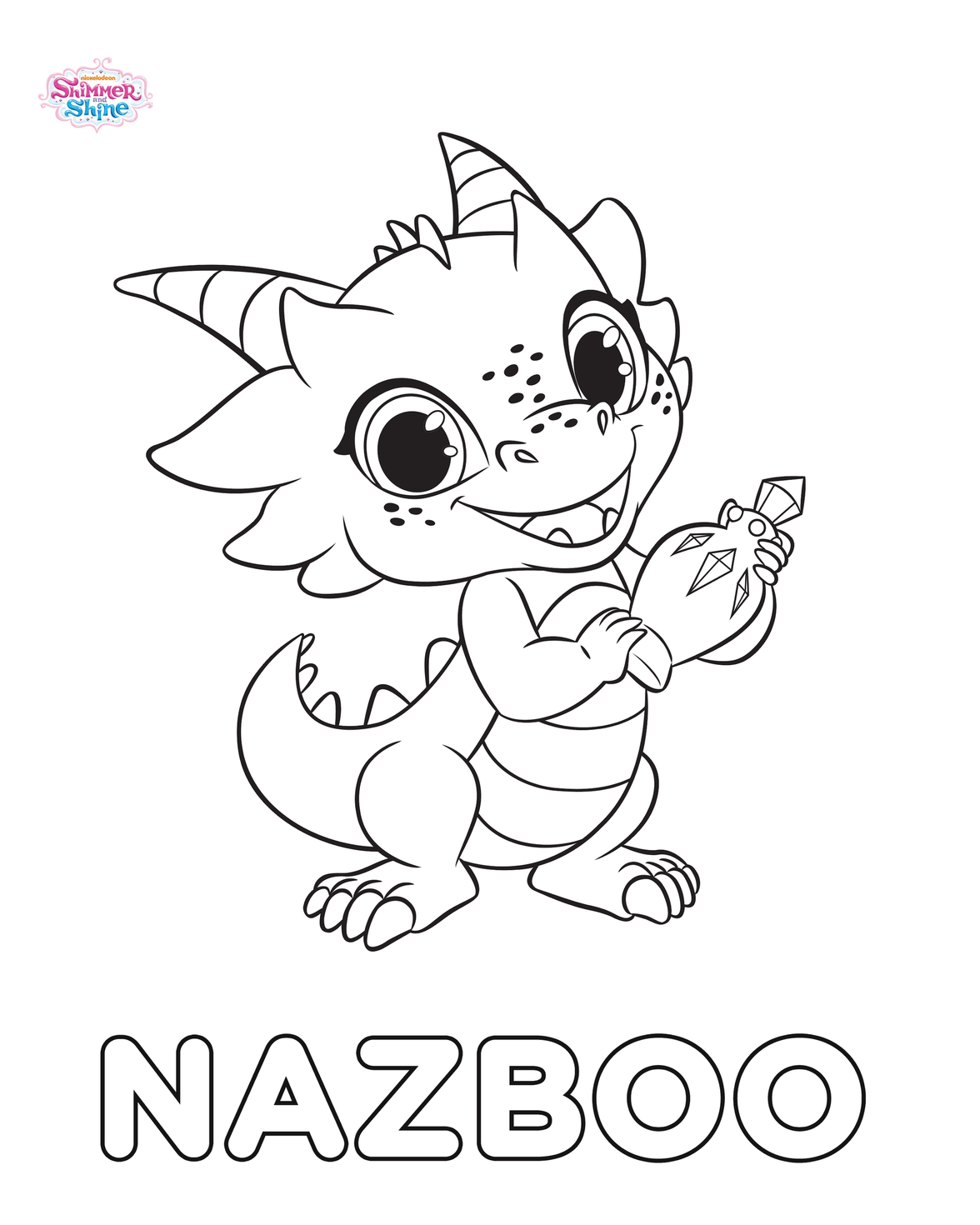 Shimmer And Shine Coloring Pages Best Coloring Pages For Kids