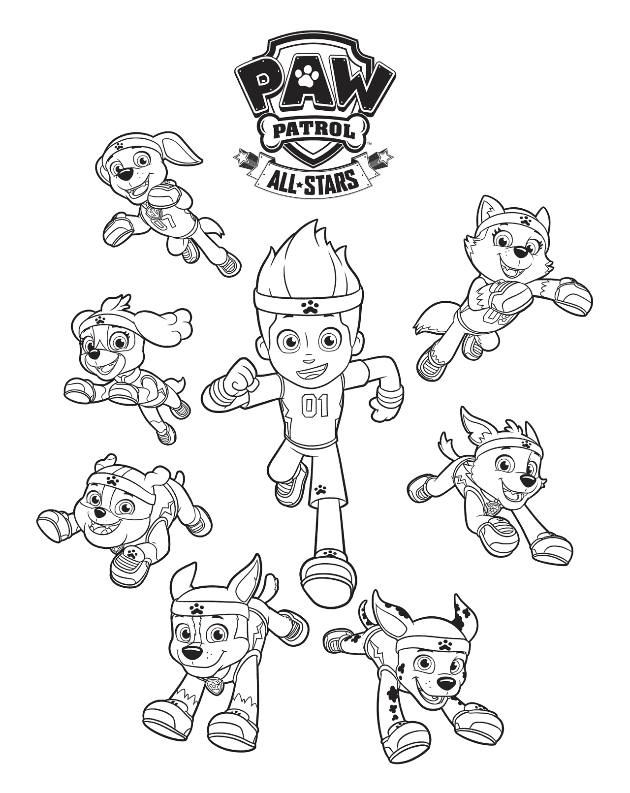Paw Patrol Coloring Pages   Best Coloring Pages For Kids