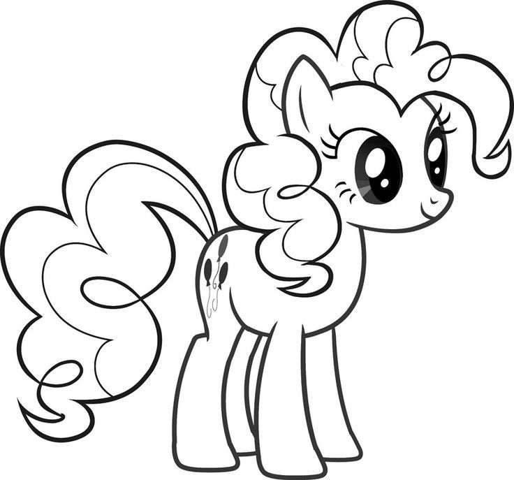 pinkie pie coloring pages party