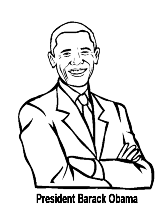 Download Barack Obama Coloring Pages - Best Coloring Pages For Kids