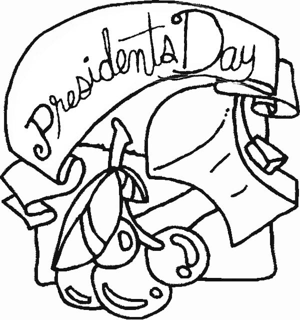 Presidents Day Coloring Sheet