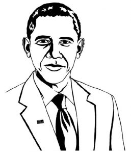 Barack Obama Coloring Pages - Best Coloring Pages For Kids