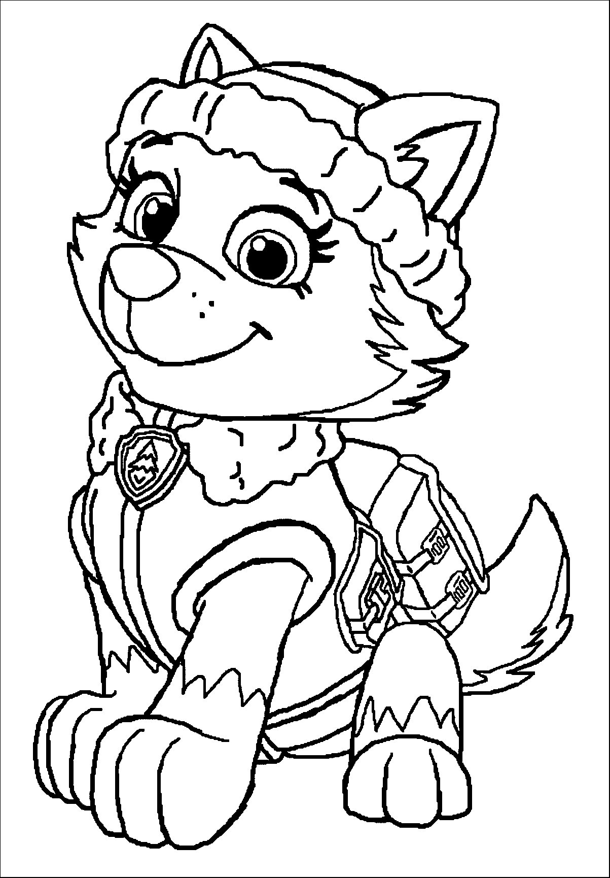 Free Paw Patrol Coloring Pages Printable