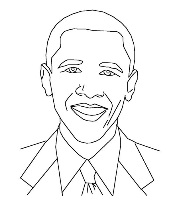 Barack Obama Coloring Pages - Best Coloring Pages For Kids