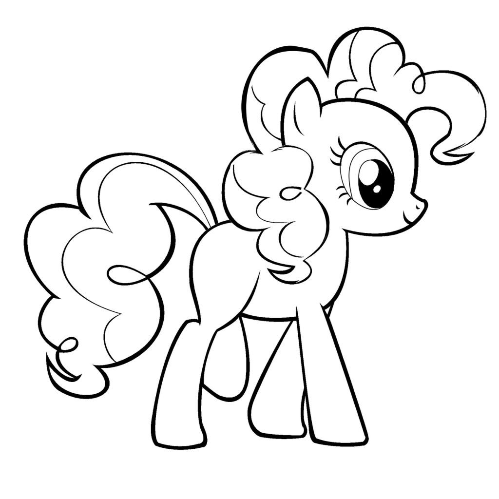 Printable Pinkie Pie Coloring Pages