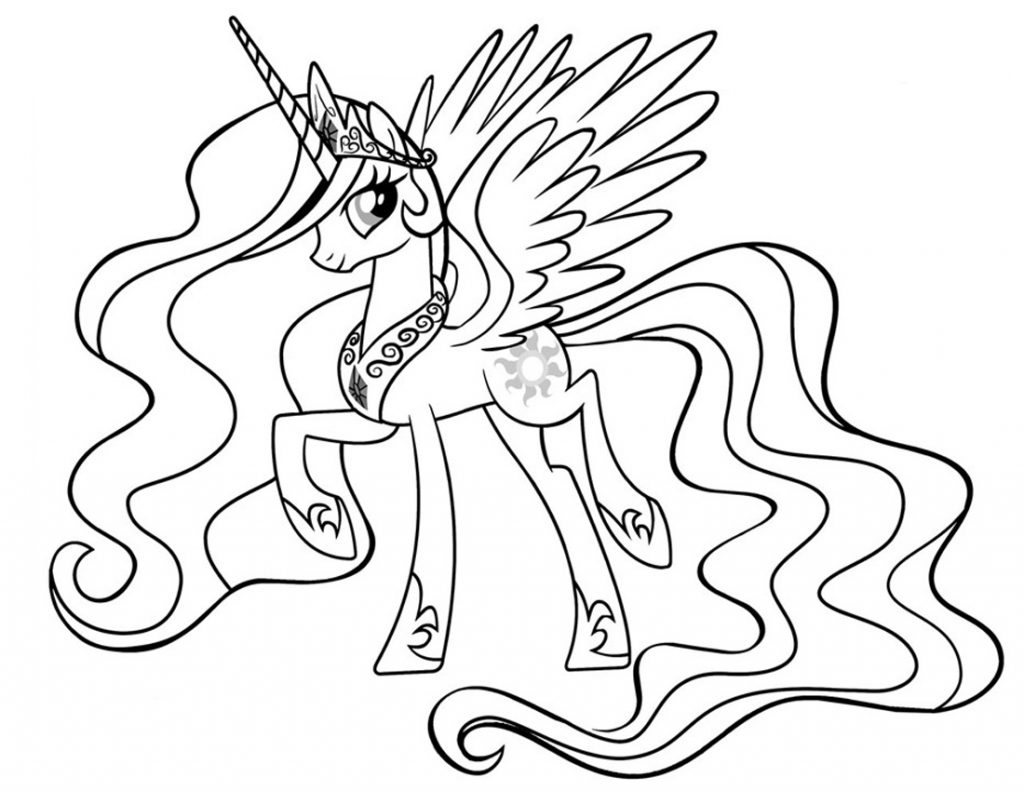 Princess Celestia Coloring Pages - Best Coloring Pages For Kids