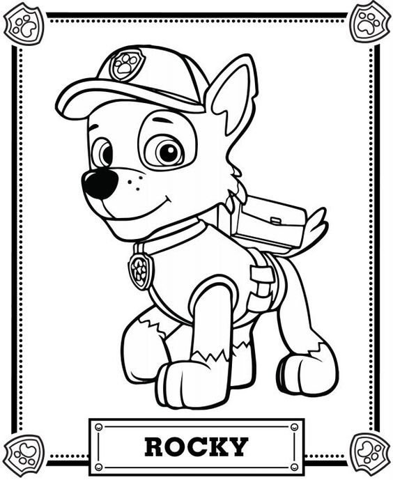 paw patrol coloring pages  best coloring pages for kids