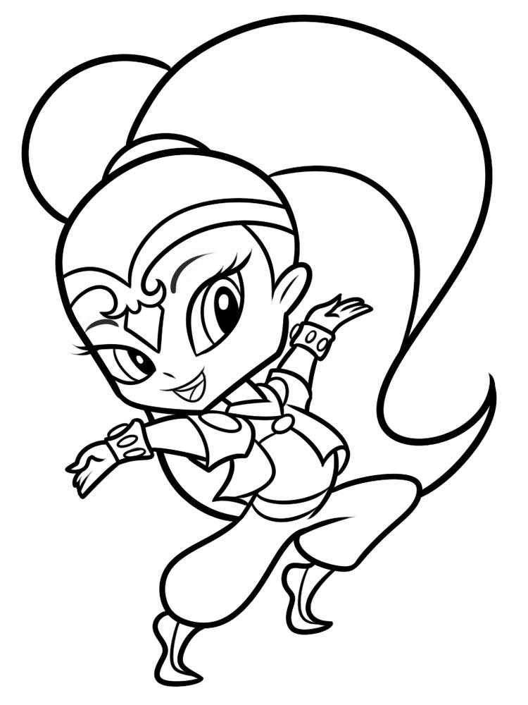 Shimmer and Shine Coloring Pages Best Coloring Pages For