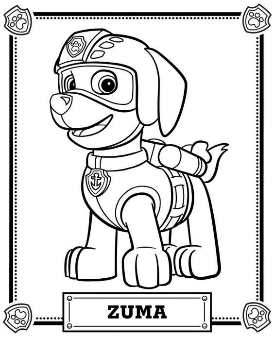 paw patrol coloring pages  best coloring pages for kids