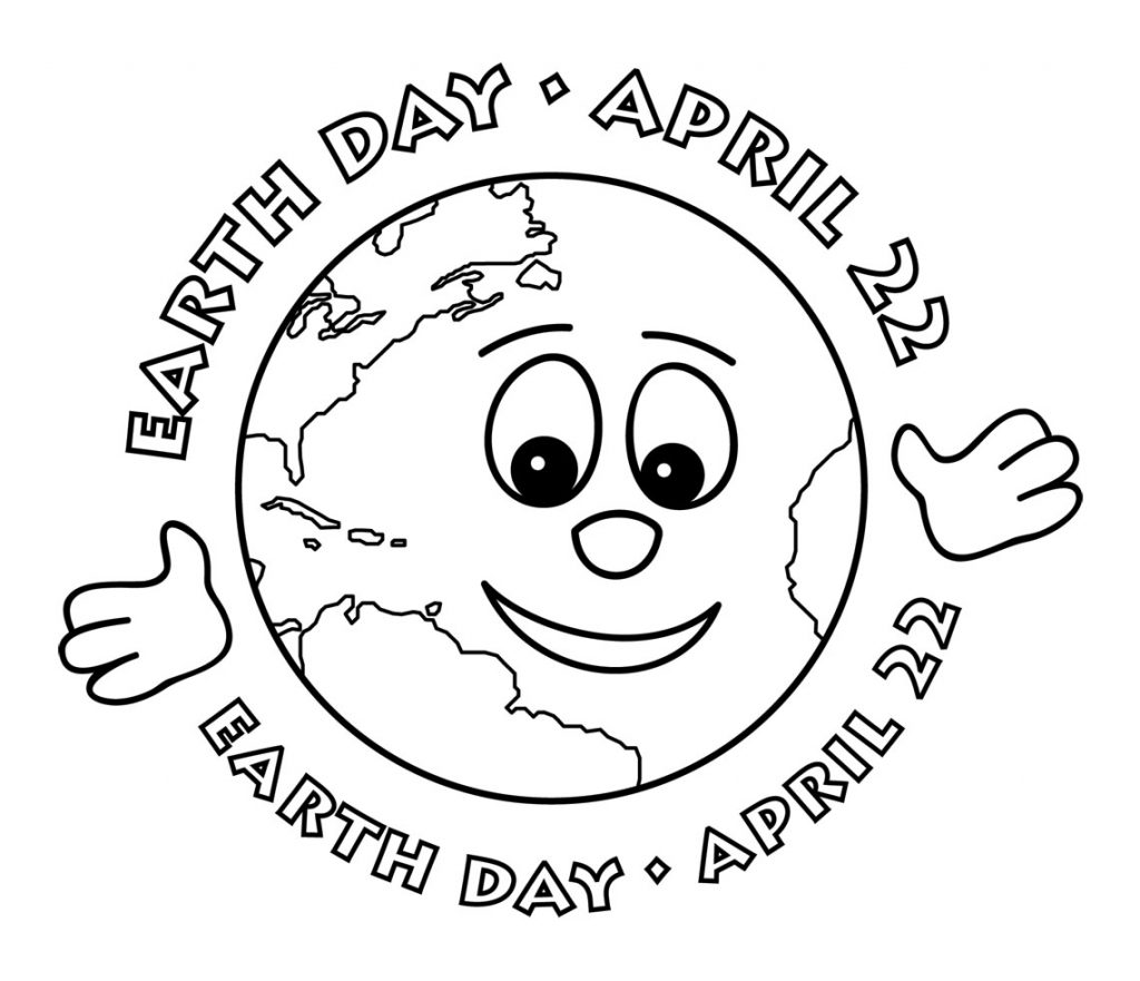 April 22 Earth Day Coloring Pages