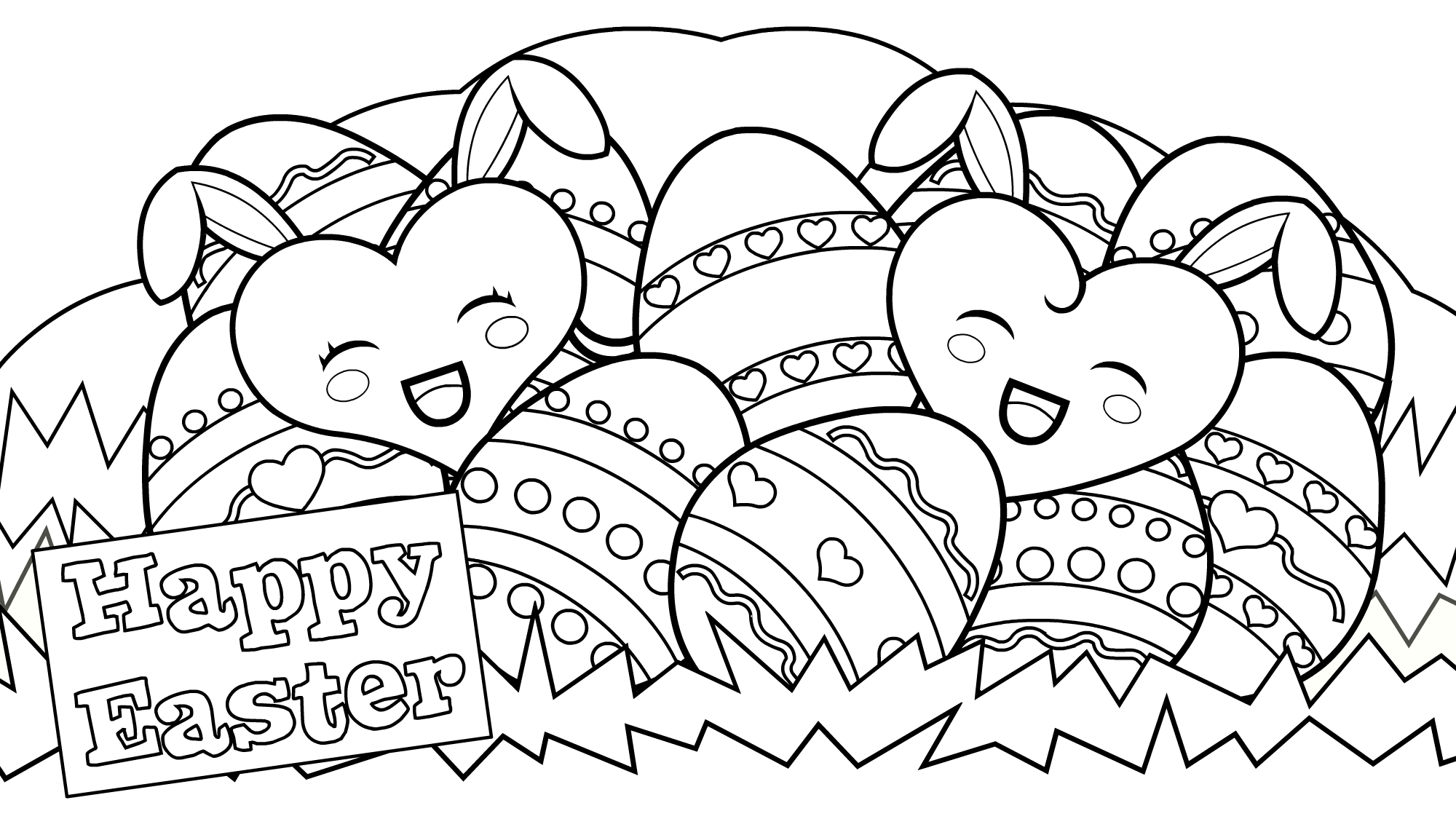 Download Happy Easter Coloring Pages - Best Coloring Pages For Kids