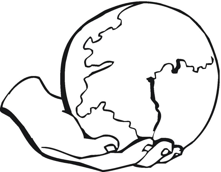 Care For The Earth Coloring Page