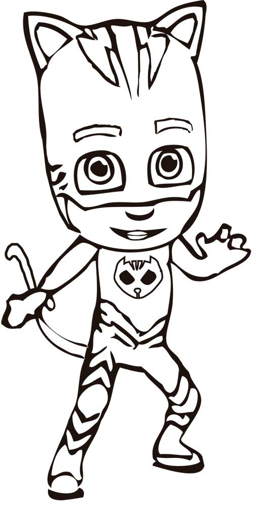 PJ Masks Coloring Pages Best Coloring Pages For Kids