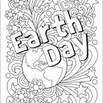 Complex Earth Day Coloring Pages