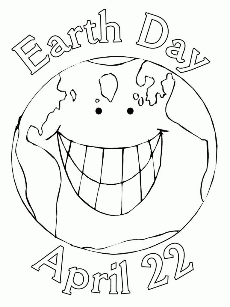 Earth Day Coloring Pages