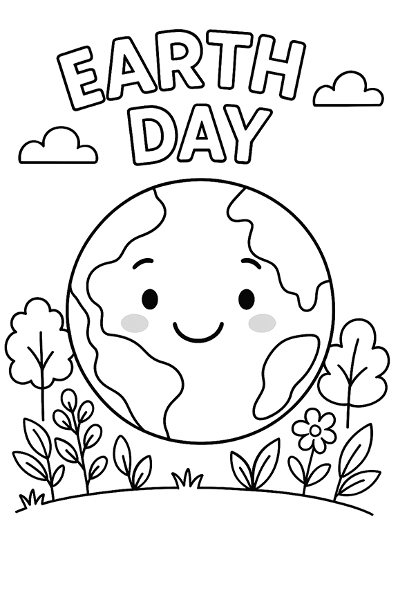 Earth Day Coloring Pages