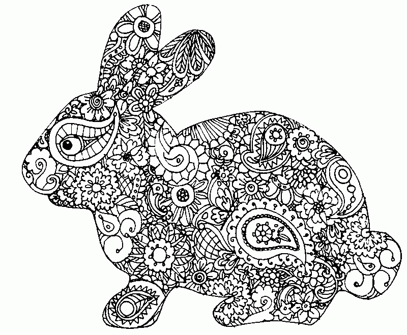 Easter Coloring Pages for Adults - Best Coloring Pages For Kids