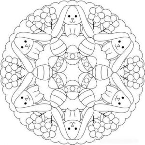 Easter Coloring Pages for Adults - Best Coloring Pages For Kids