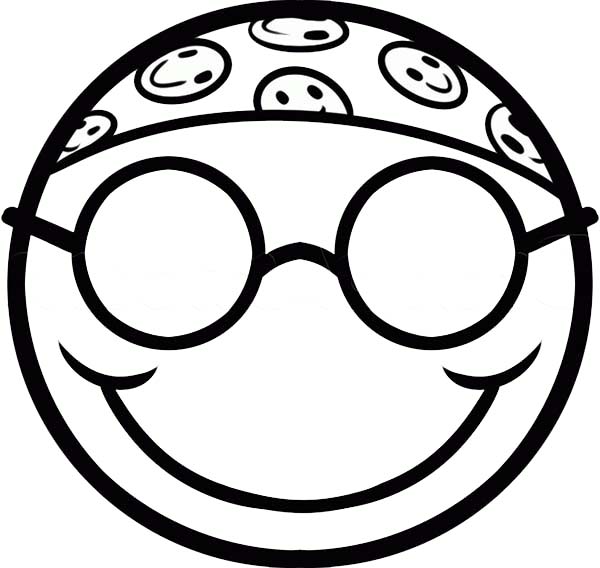 Emoji Coloring Pages - 60s