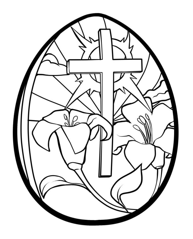 free printable jesus easter coloring pages