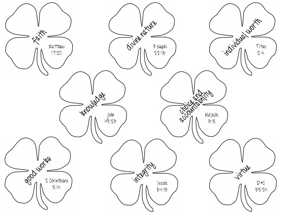 Four Leaf Clover Coloring Pages - Best Coloring Pages For Kids