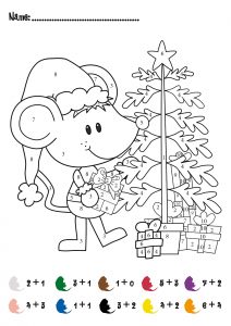 Color by Number Addition - Best Coloring Pages For Kids