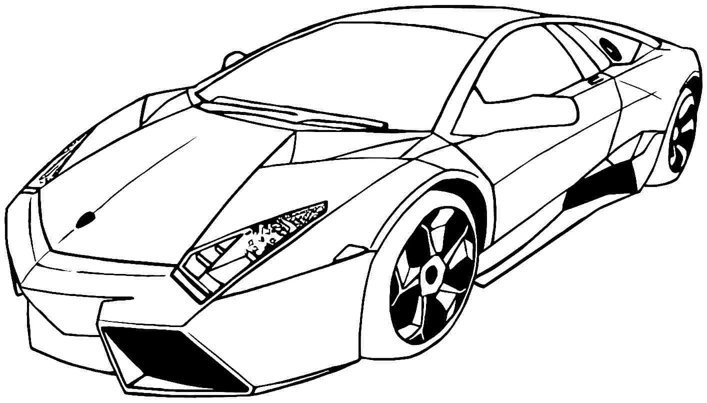 Car Coloring Pages Printable 2