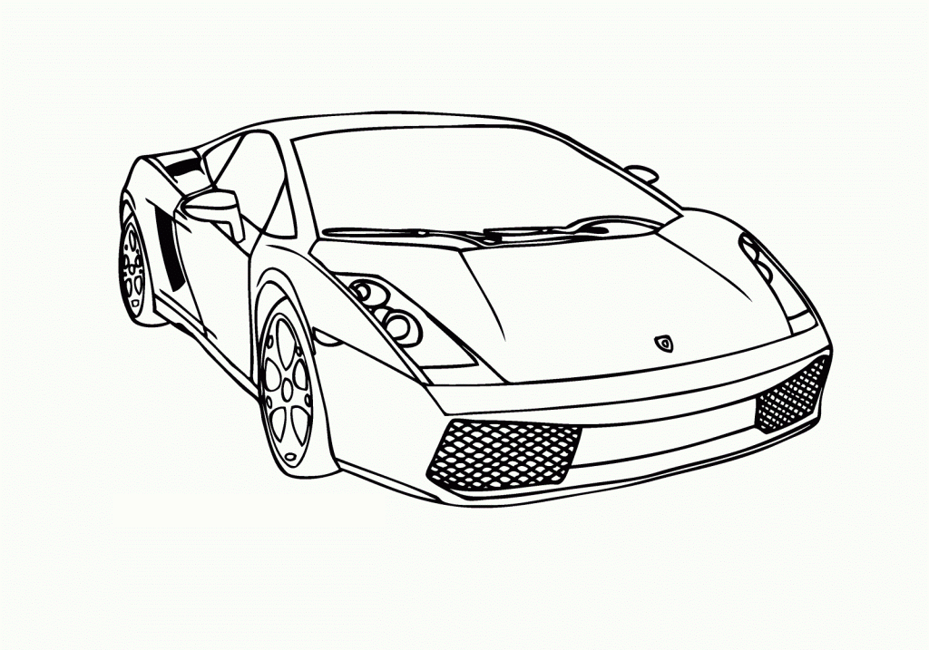 Free Car Coloring Pages