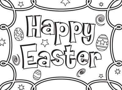 Free Easter Coloring Pages