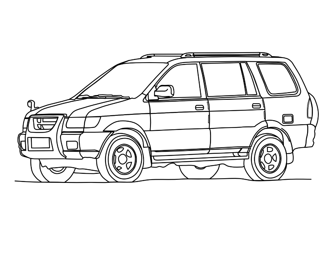 Car Coloring Pages - Best Coloring Pages For Kids