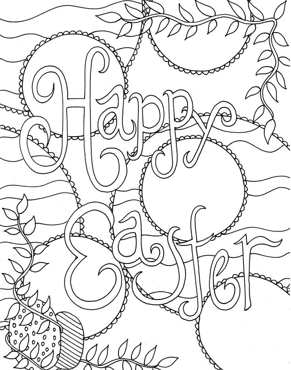 Easter Coloring Pages for Adults - Best Coloring Pages For Kids