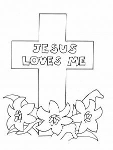 religious easter coloring pages  best coloring pages for kids