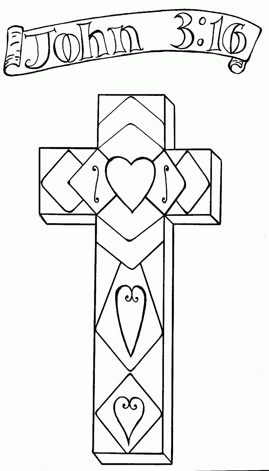 Printable Easter Religious Coloring Pages