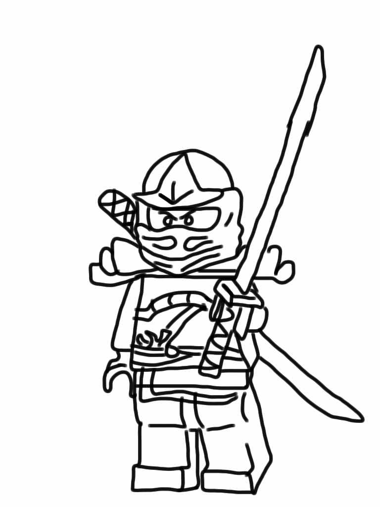 Lego Ninjago Coloring