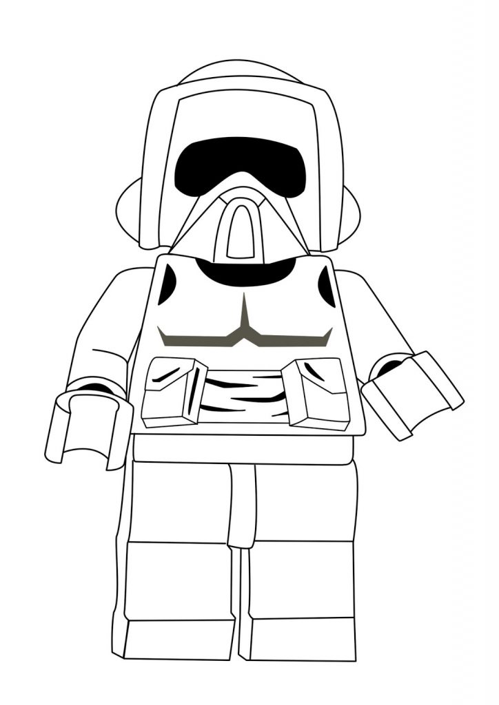 Lego Star Wars Coloring Pages Free Printable