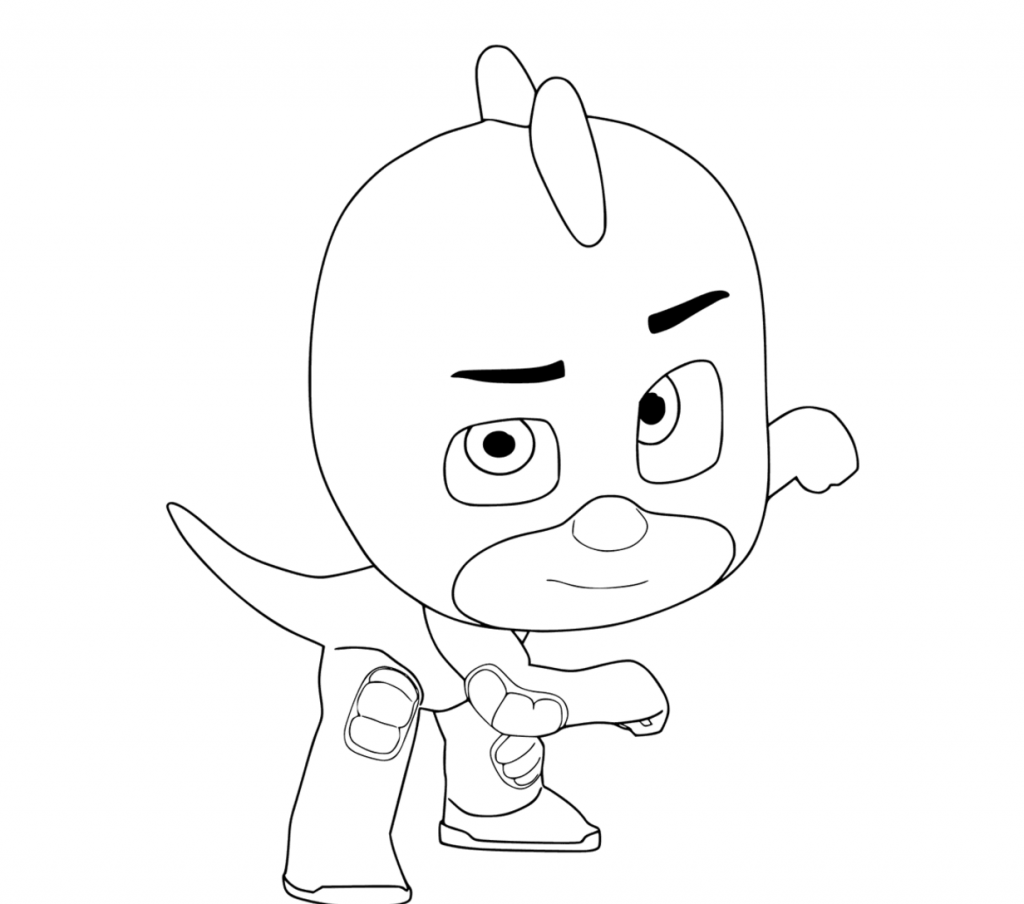 PJ Masks Coloring Page Character Printables