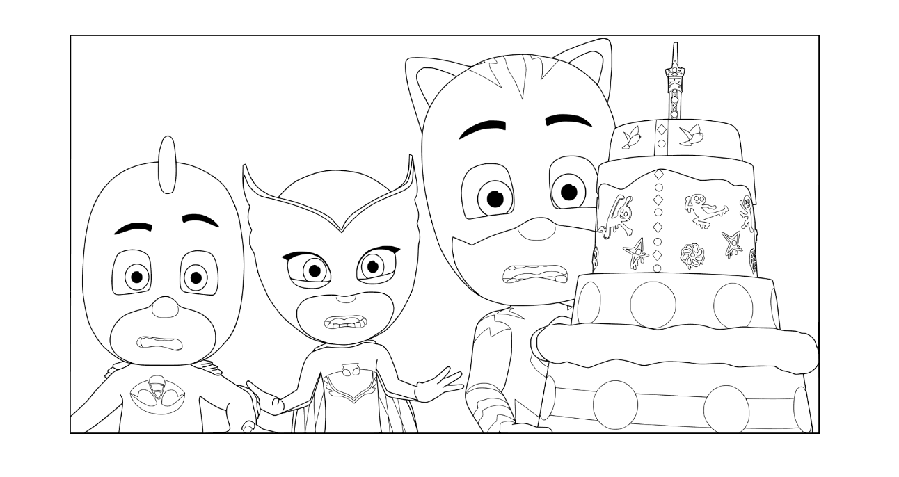 PJ Masks Coloring Pages - Best Coloring Pages For Kids