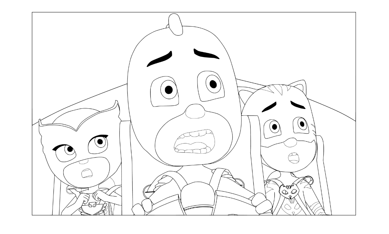 Pj Masks Coloring Pages Best Coloring Pages For Kids