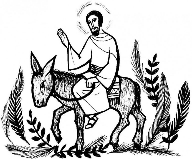 Palm Sunday Coloring Pages - Best Coloring Pages For Kids