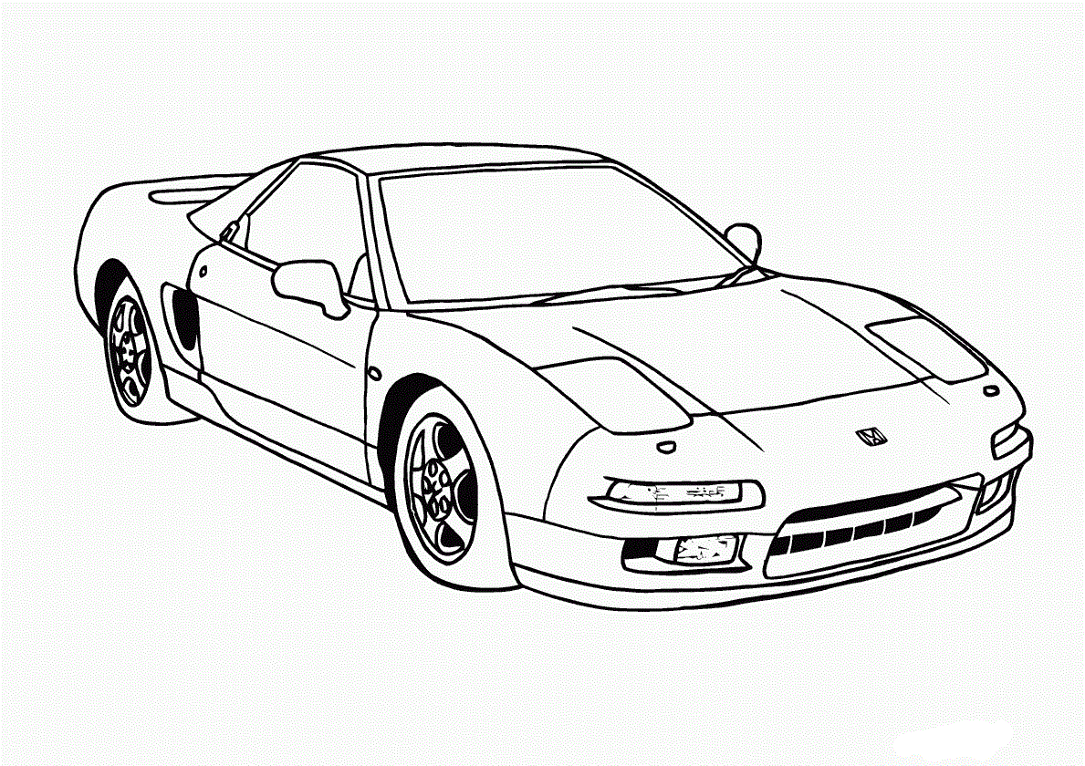 Car Coloring Pages -
