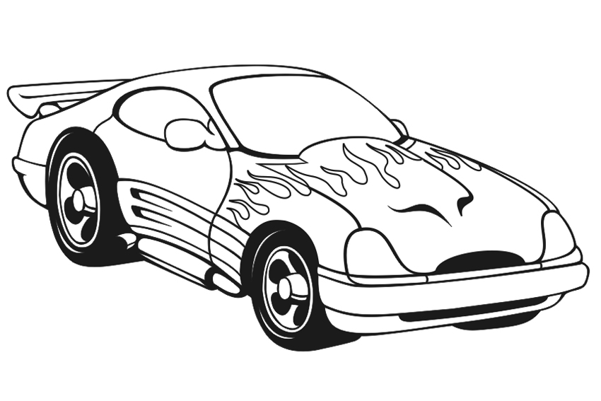 Printable Car Coloring Pages