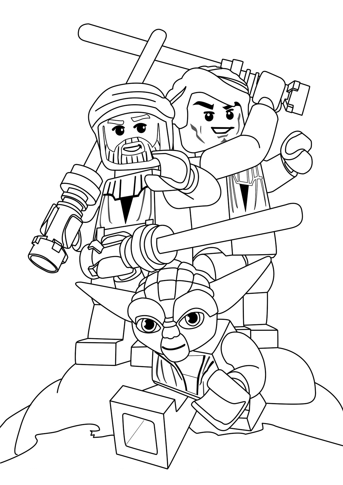 Lego Star Wars Coloring Pages Free Coloring Pages Printables